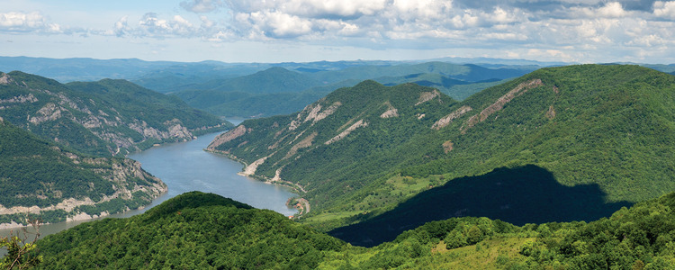 The Danube from Romania to Budapest 