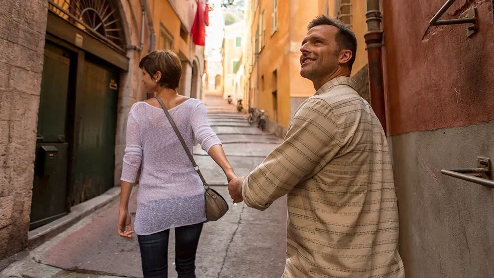 Walking a European Street