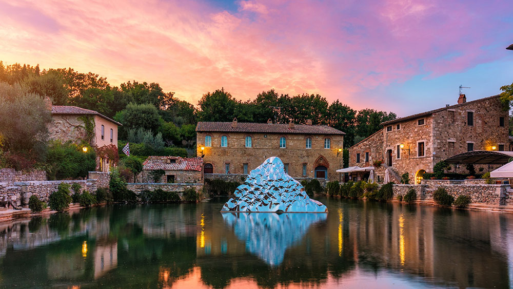 Enchanting Italy at sunset
