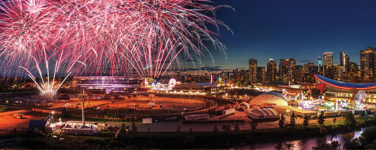 Majestic Rockies with the Calgary Stampede