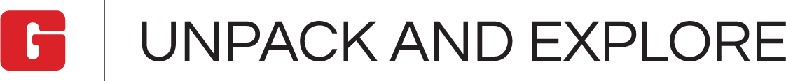 Unpack and Explore logo