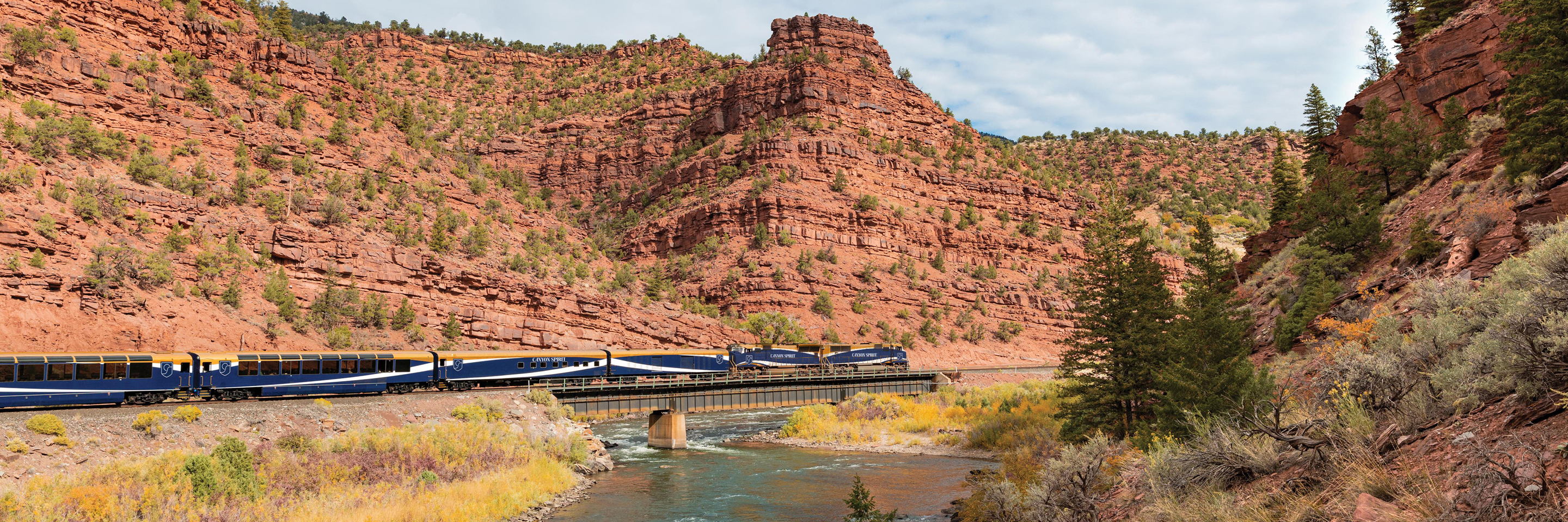 America’s National Parks with Canyon Spirit Rail Journey 