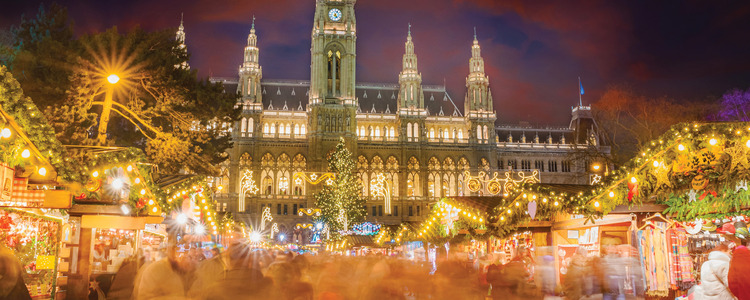 Christmastime from Vienna to Budapest