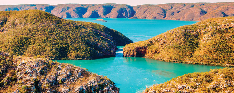 Contrasts of the Kimberley with Horizontal Falls