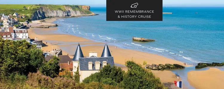 France Unveiled: Seine & Rhône WWII Remembrance & History Cruise with 2 nights in French Riviera
