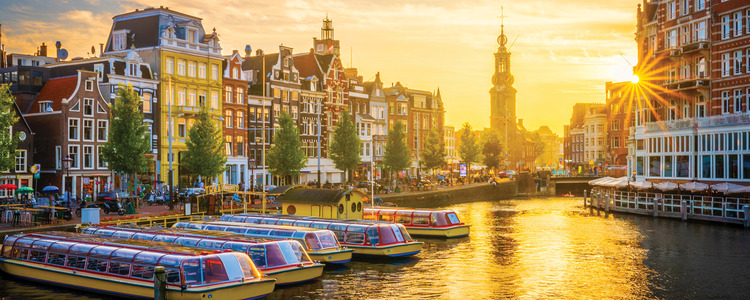 Iconic Rivers of Europe - the Rhine, Main & Danube with 1 Night in Amsterdam