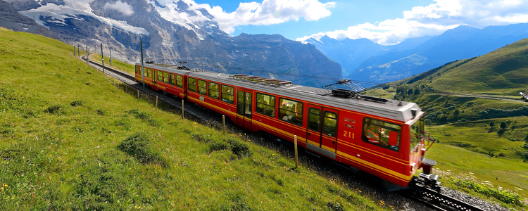 Swiss Splendors by Train with Romantic Rhine Cruise