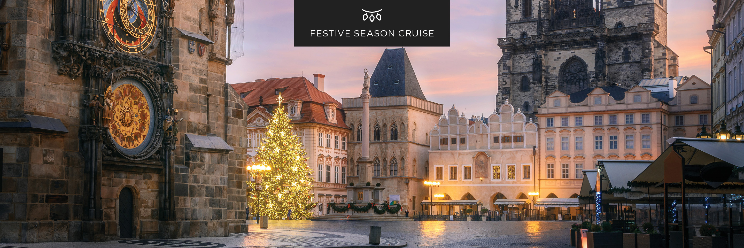 Festive Season on the Danube Dreams with 2 Nights in Prague (Eastbound)
