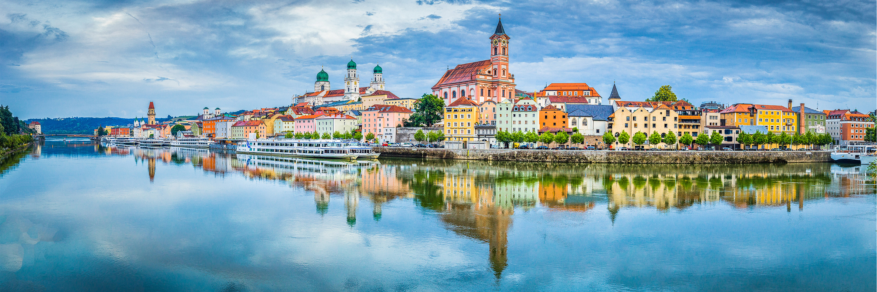 danube river map and cities