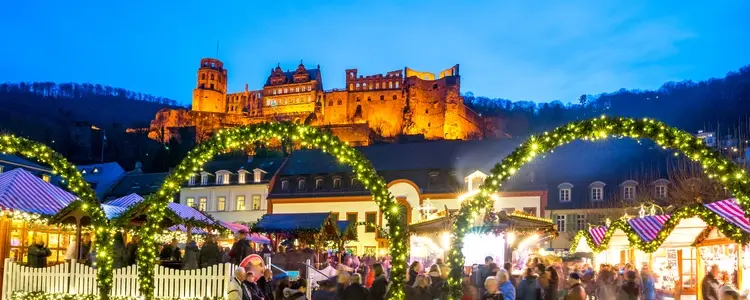 Christmastime on the Romantic Rhine with Swiss Alps, 1 Night in Lucerne & 3 Nights in Lake Como  (Southbound)