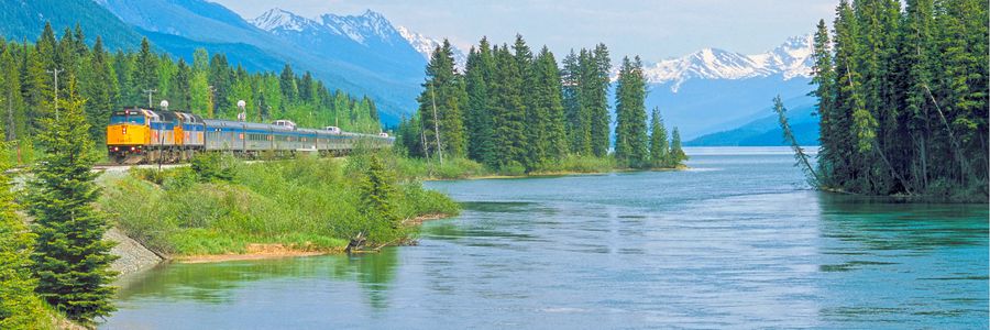 VIA Rail Prince Rupert with Cosmos
